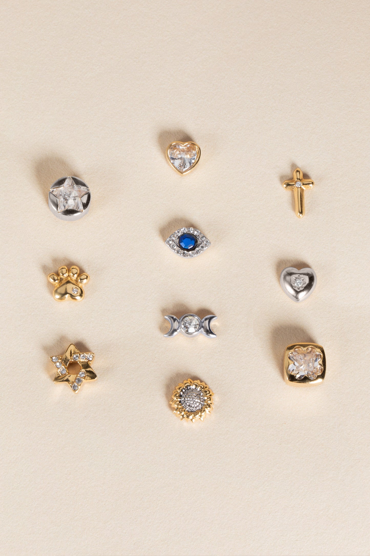 Star of David Mini Stud Earrings