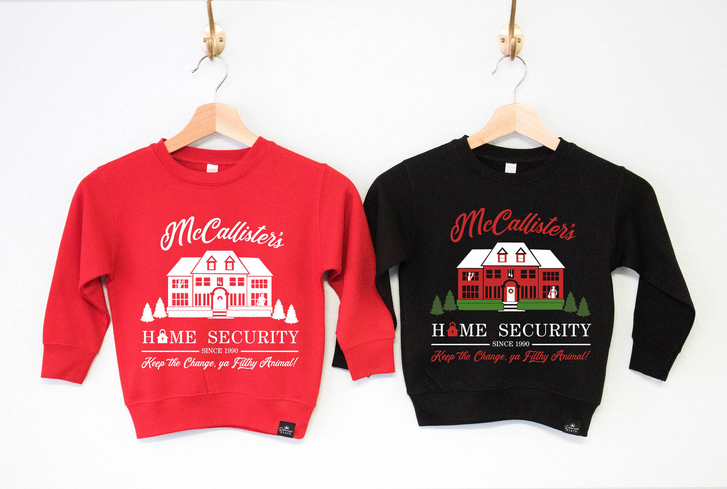 Sonrise State - McCallister's Home Security Boy's Christmas Sweatshirt