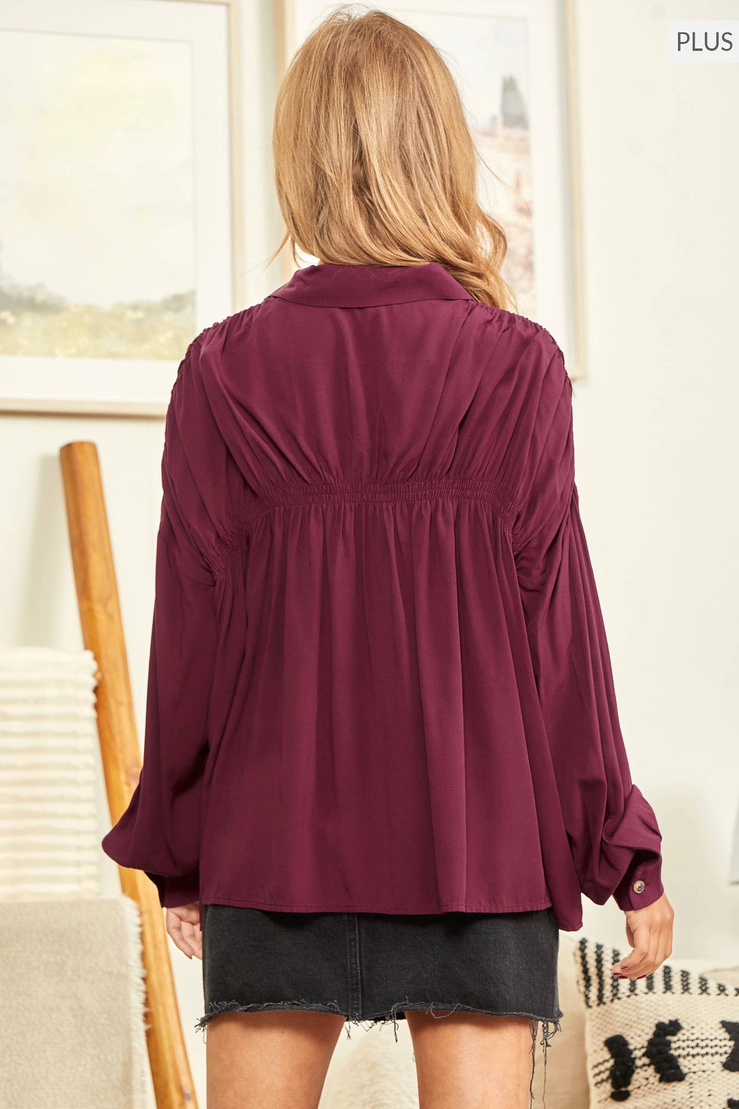 Andrée by Unit - PLUS SIZE Casual Blouse PT11166