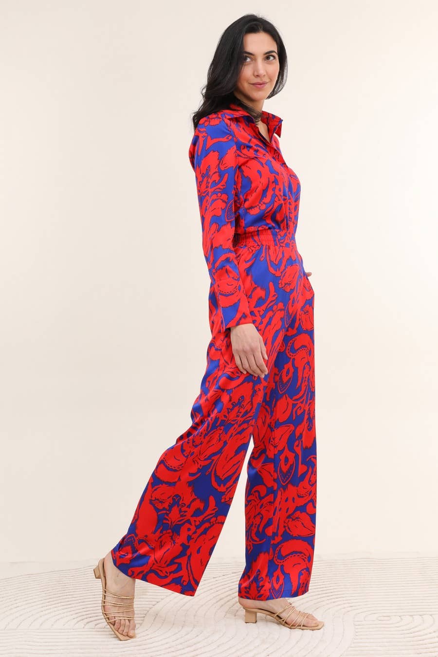 CHOKLATE PARIS - High Tide SS24 Printed Palazzo Pants- CK08183-1