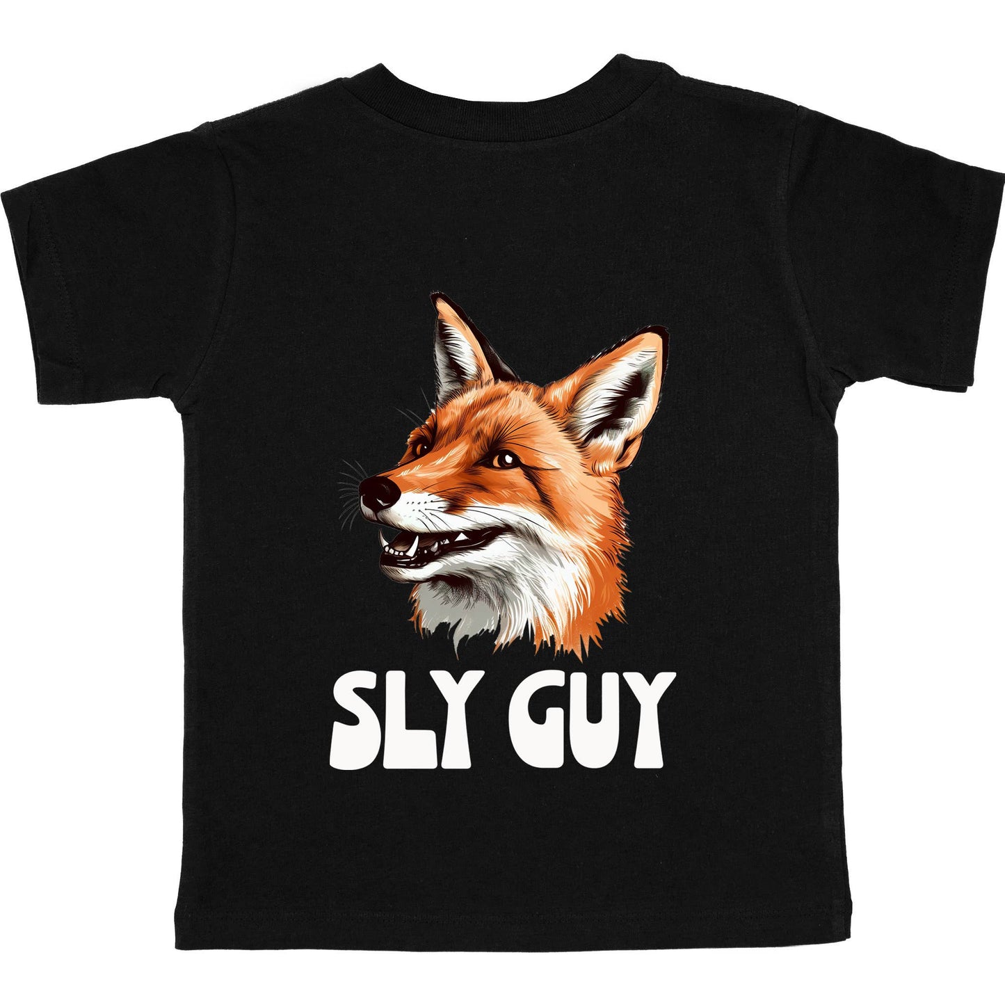 Sonrise State - SLY GUY Fox Boy's T-Shirt for Baby boy, Toddlers, and Youth