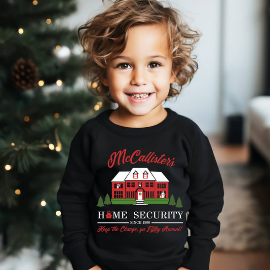 Sonrise State - McCallister's Home Security Boy's Christmas Sweatshirt