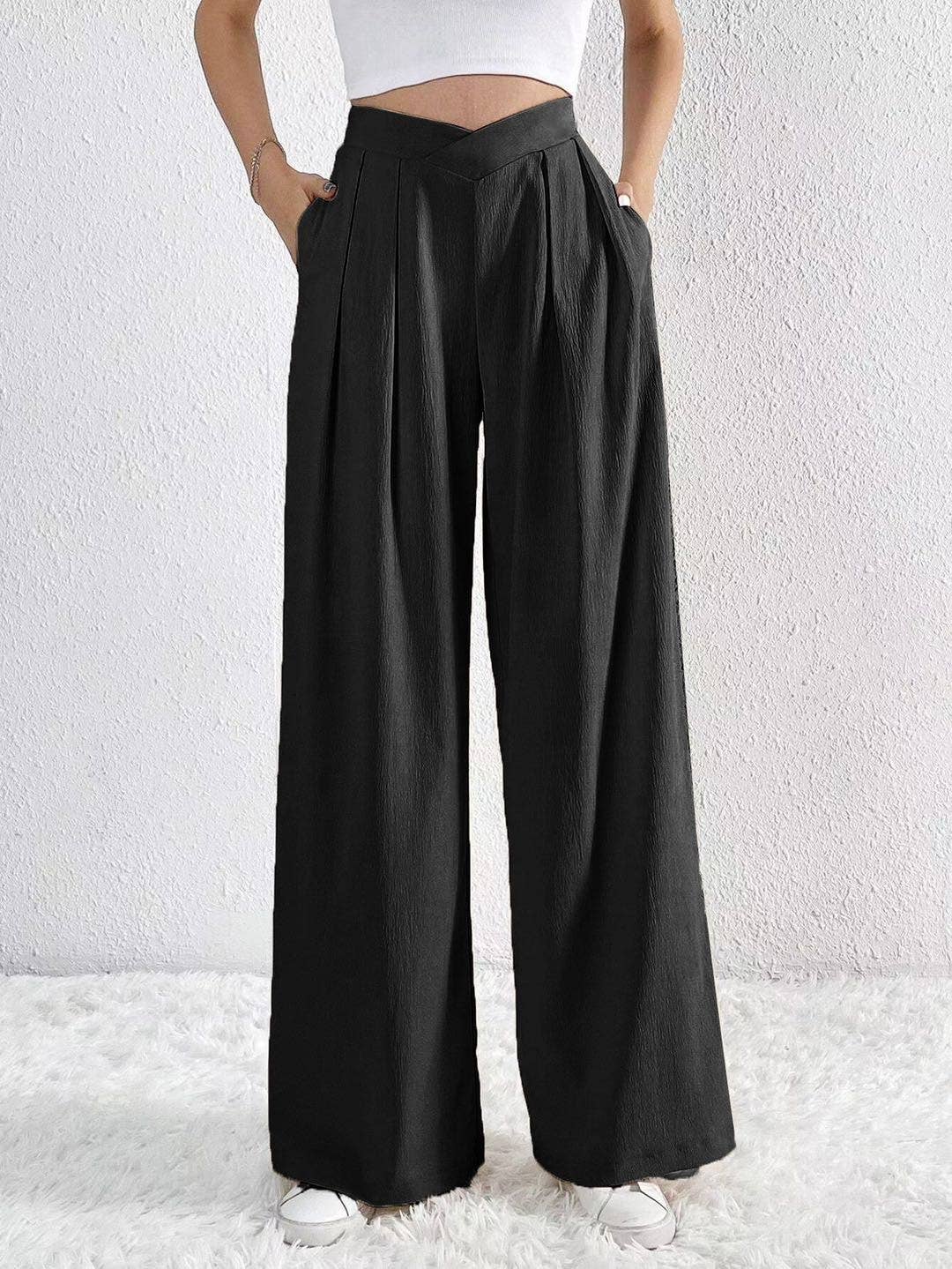 Miss Sparkling - Casual flare pants
